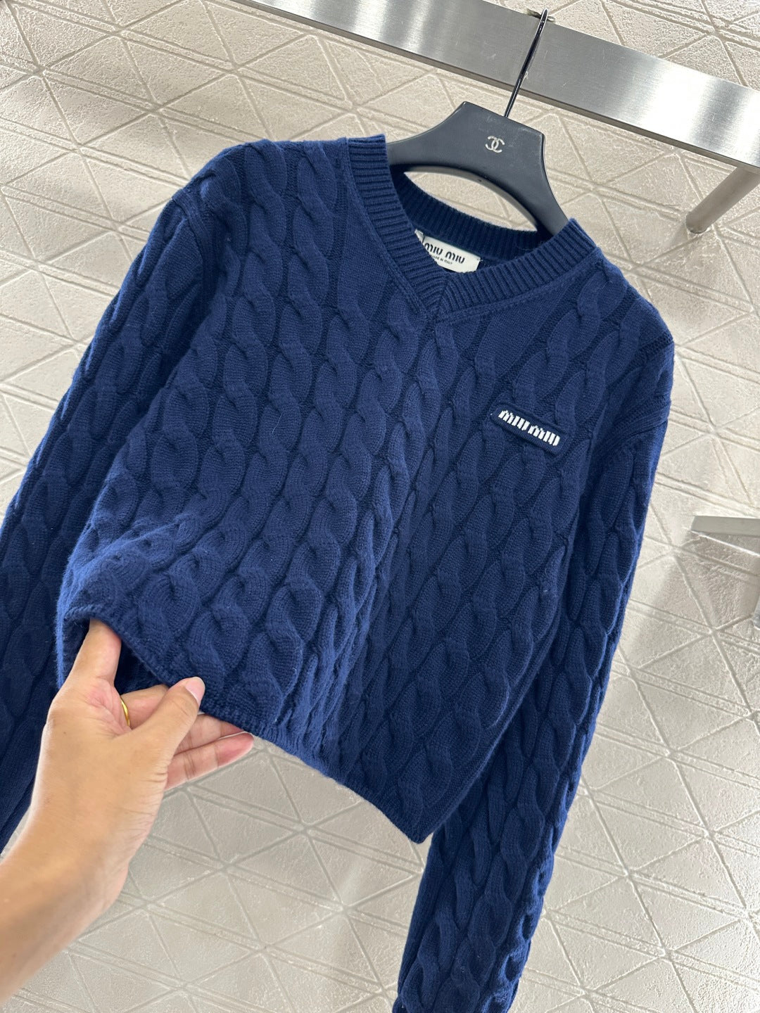 Mi 25 Fried Dough Twists knitting wool sweater