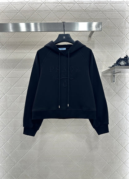 Pr 25 Hooded letter hoodie, long pants, cotton suit