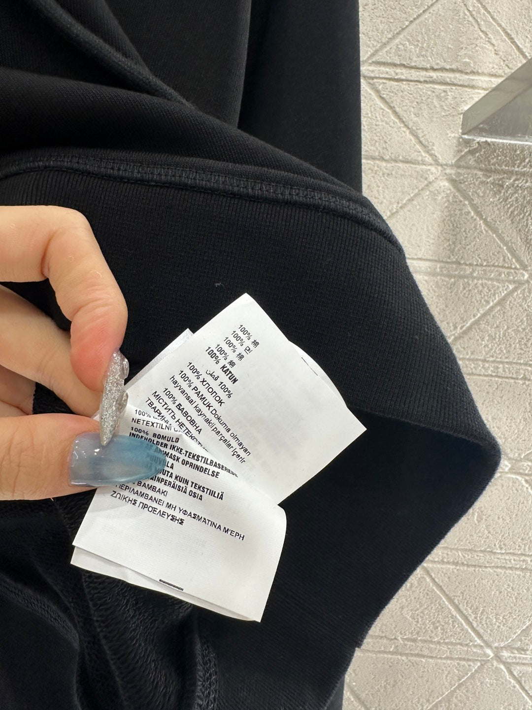 Pr 25 Hooded letter hoodie, long pants, cotton suit