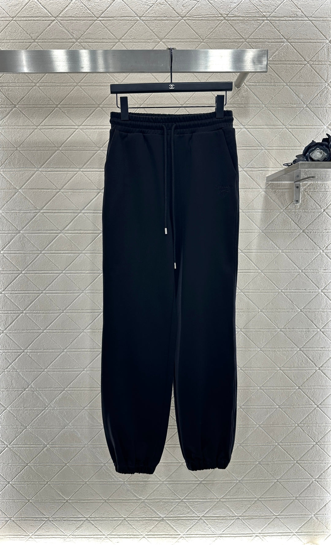 Pr 25 Hooded letter hoodie, long pants, cotton suit