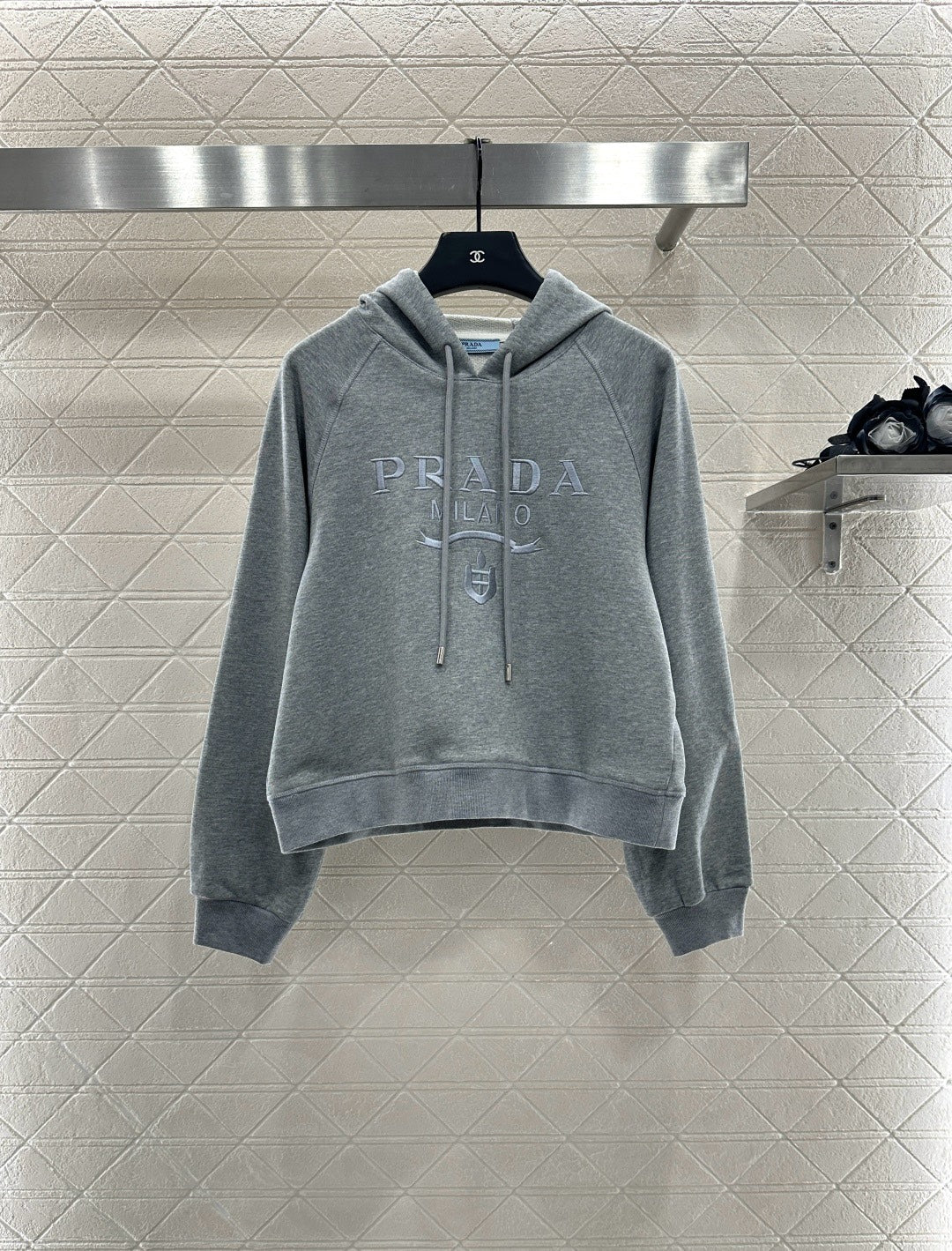 Pr 25 Hooded letter hoodie, long pants, cotton suit