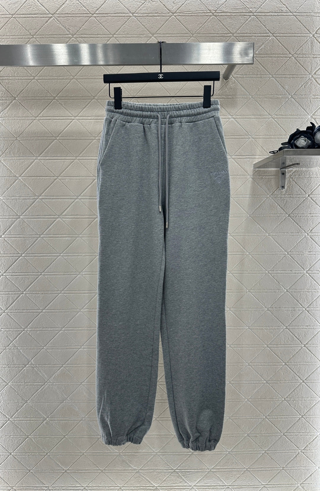 Pr 25 Hooded letter hoodie, long pants, cotton suit