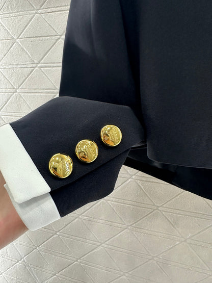 Pr 25 Round neck bow jacket