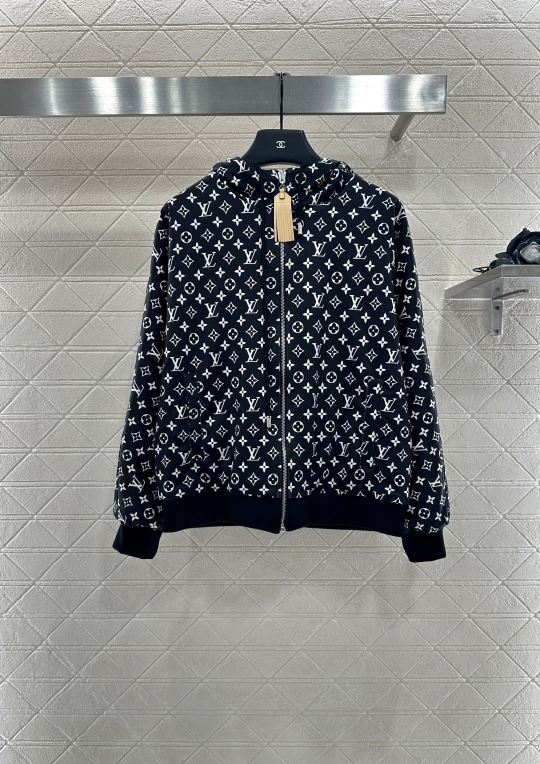 L 25 Double sided hooded jacket, long pants, cotton suit