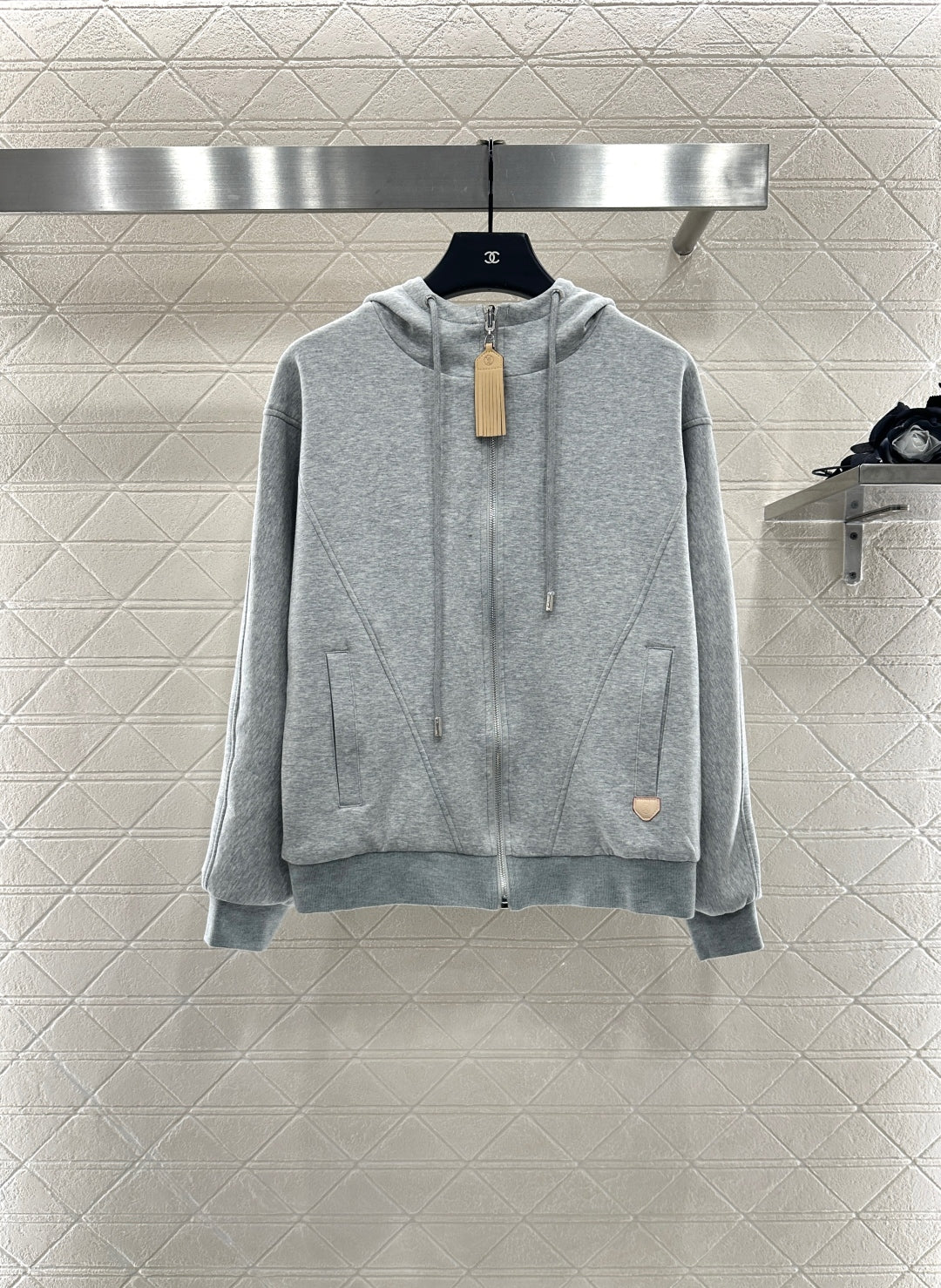 L 25 Double sided hooded jacket, long pants, cotton suit