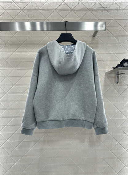 L 25 Double sided hooded jacket, long pants, cotton suit