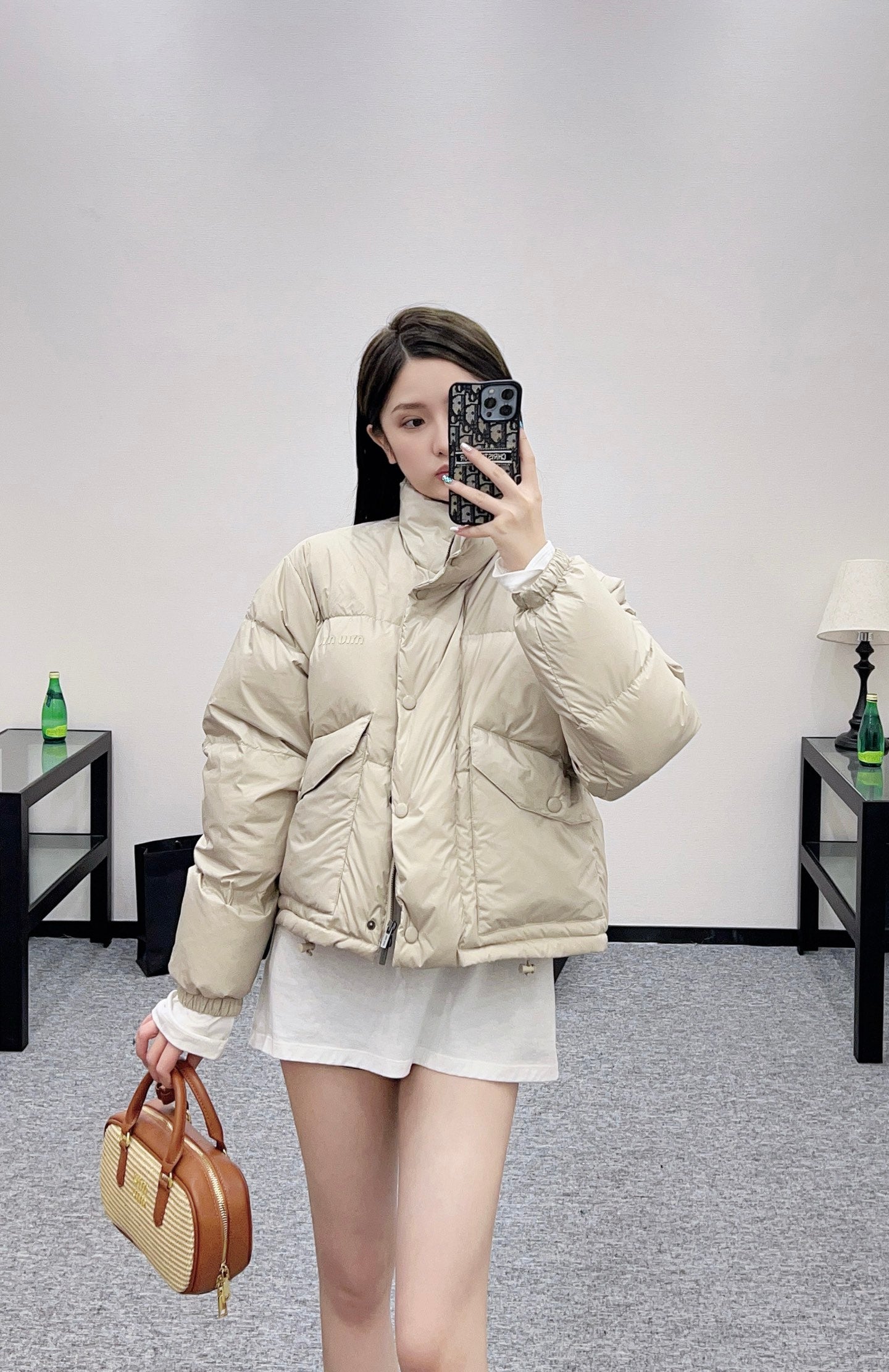 Mi 25 Flip collar, wear down jacket on both sides
