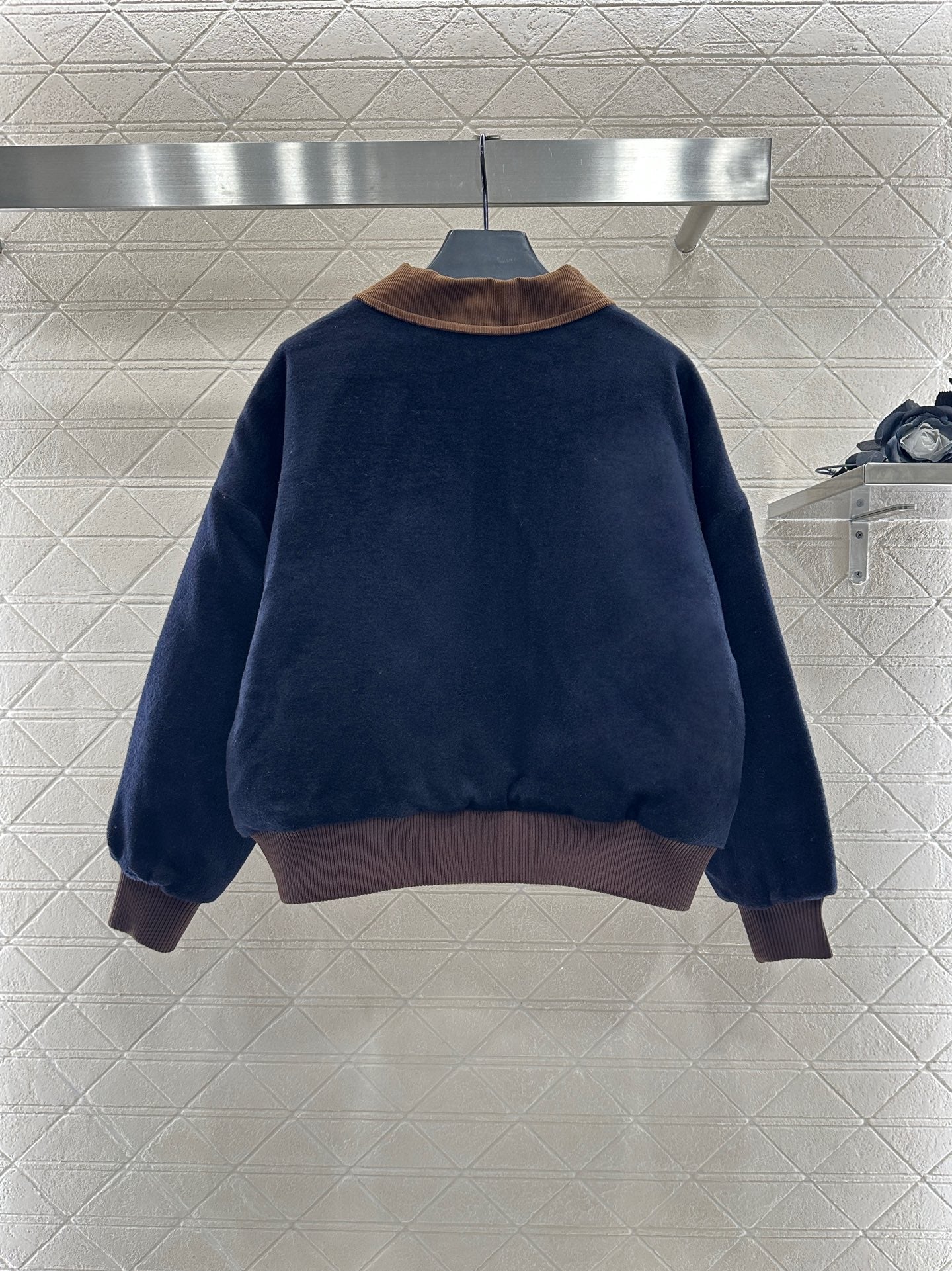 Mi 25 Corduroy collar, cashmere cotton jacket