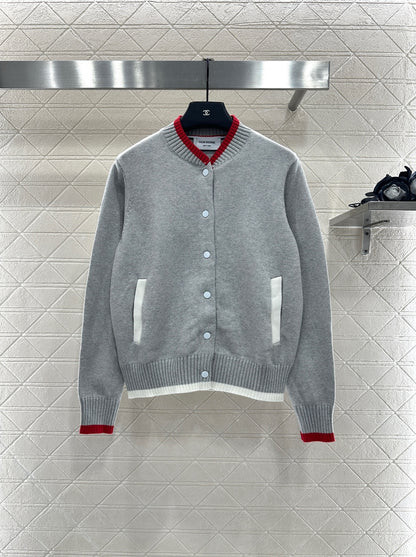 Th 25 Baseball Knitted Jacket