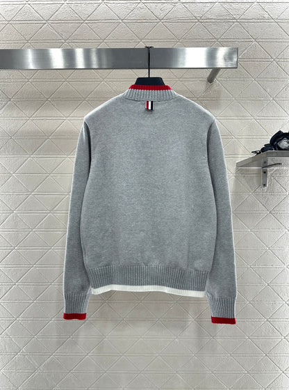 Th 25 Baseball Knitted Jacket