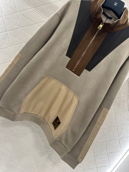 L 25 Vintage Zipper Sweatshirt