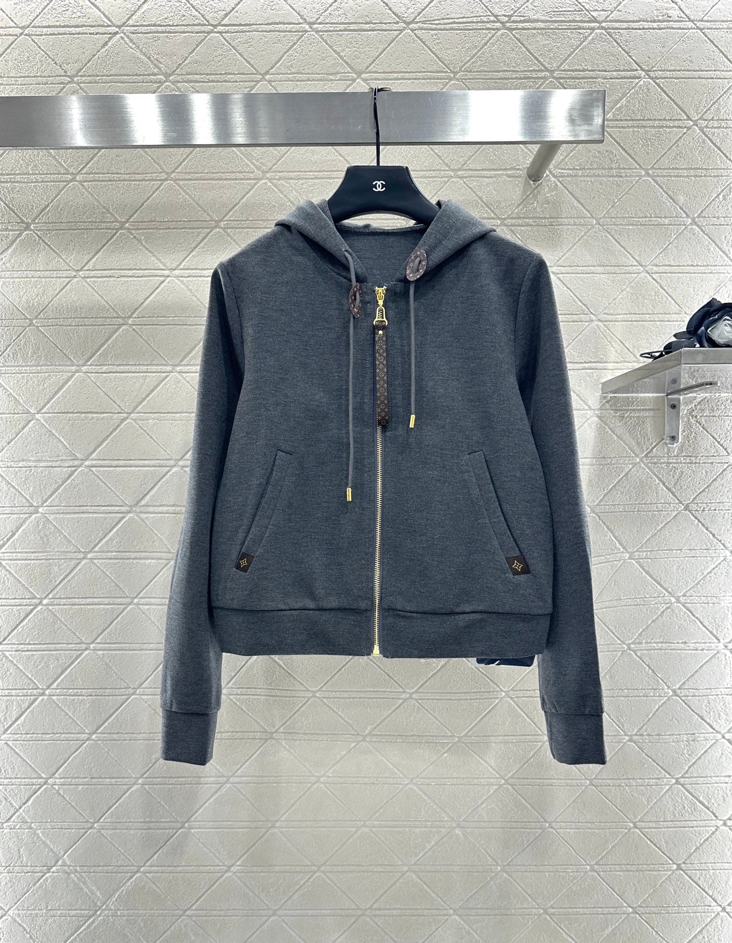 L 25 Hooded Jacket and Pants Pure Cotton Suit