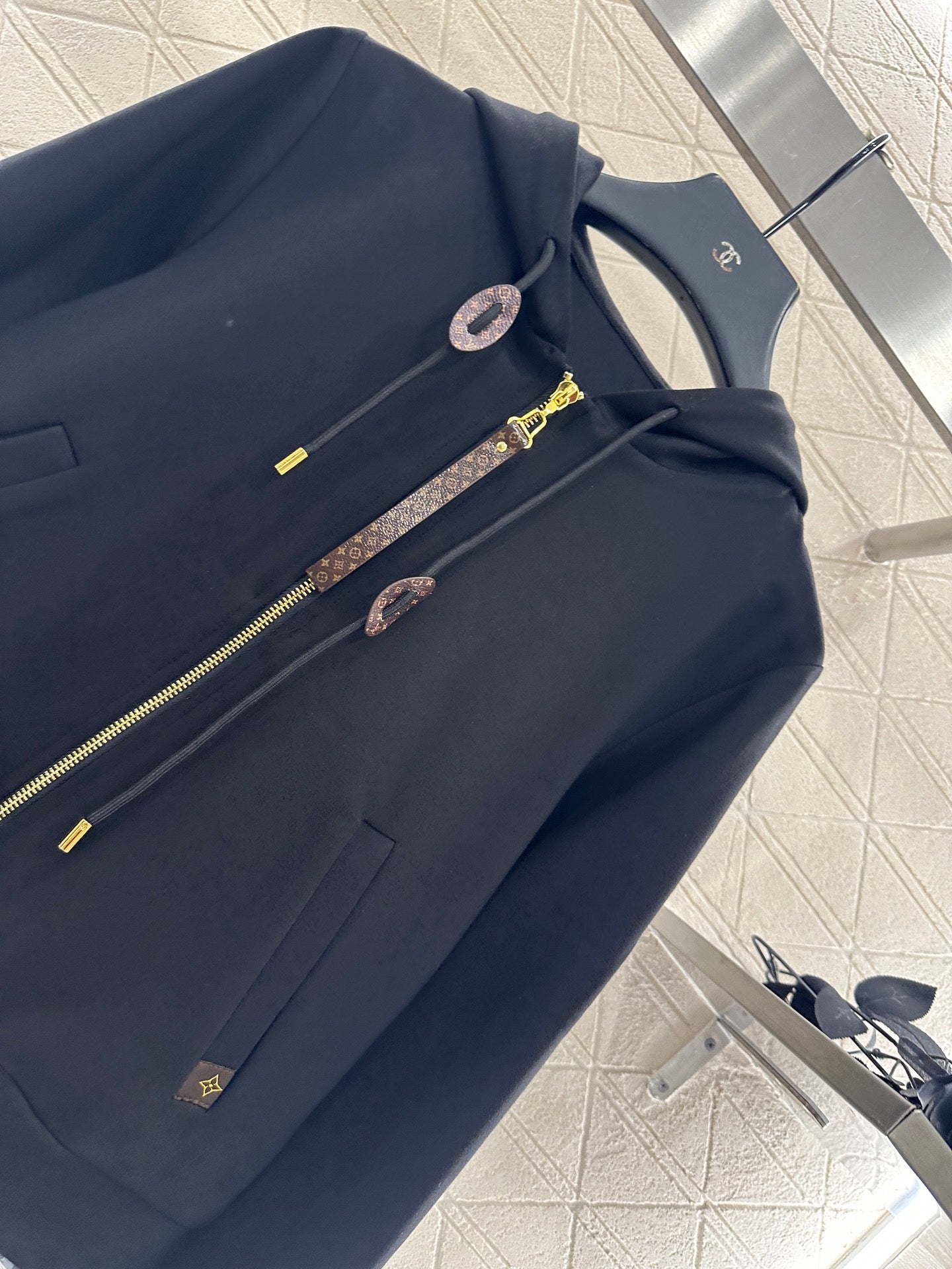 L 25 Hooded Jacket and Pants Pure Cotton Suit