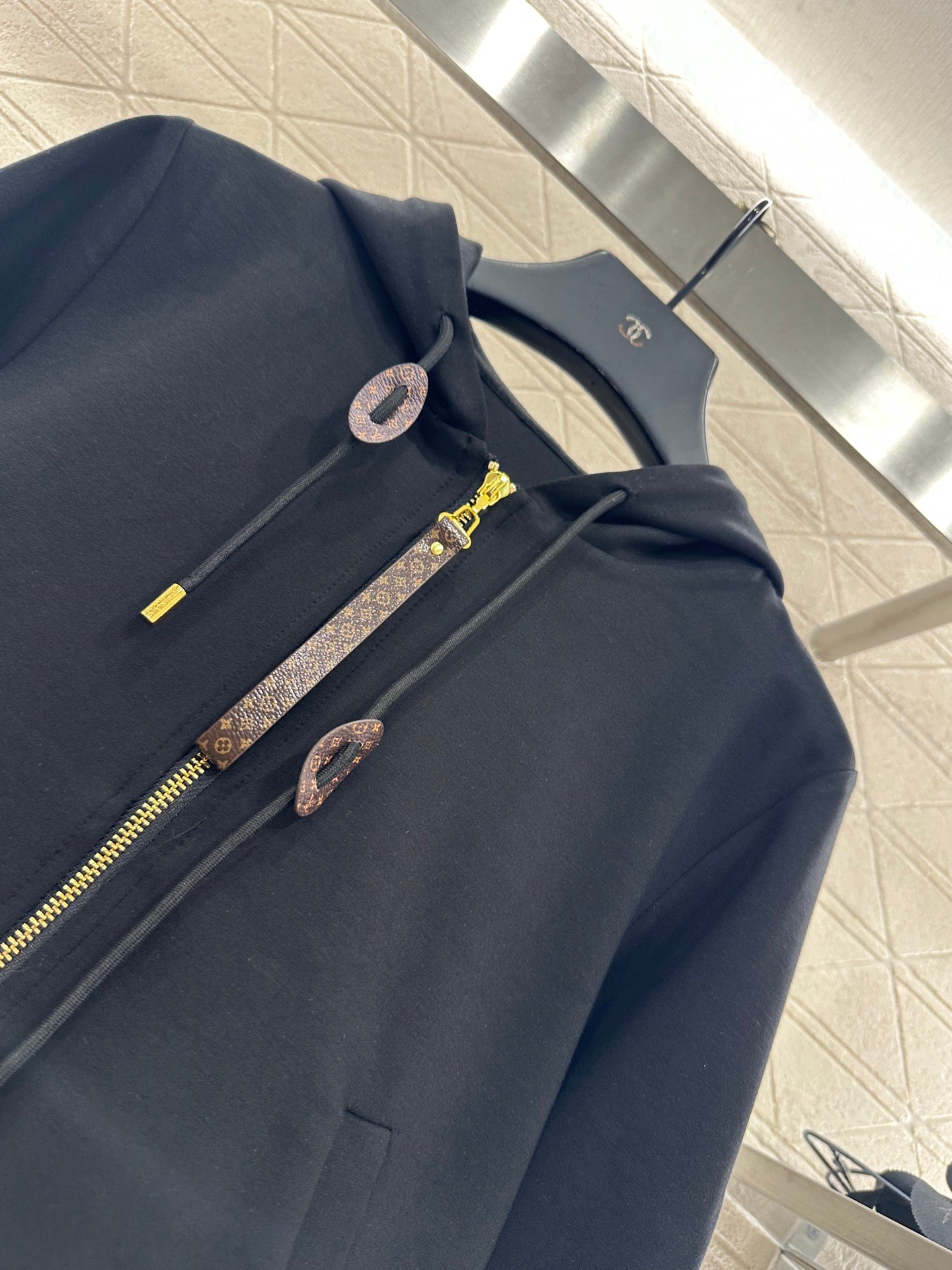 L 25 Hooded Jacket and Pants Pure Cotton Suit