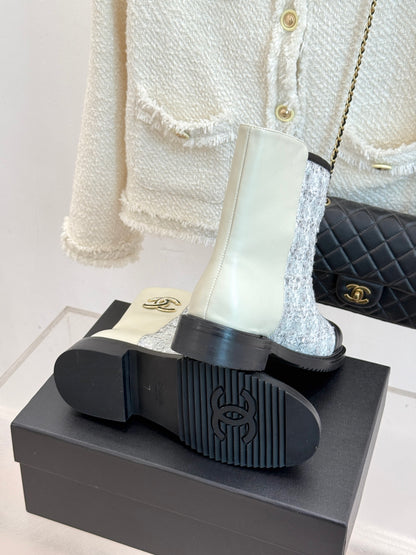 C 25K Sequined short boots