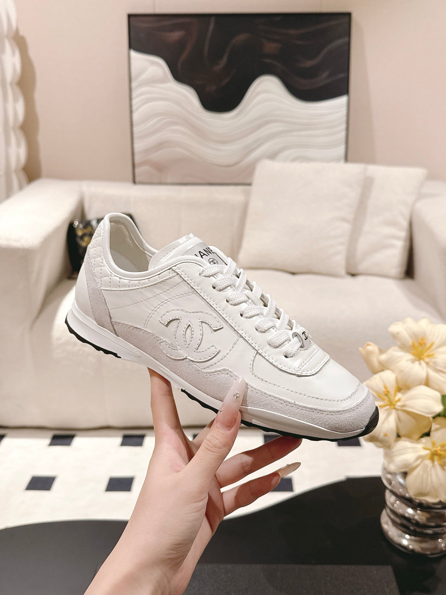 C 25P early spring new German training shoes baseball shoes（WHITE/BLACK/BEIGI/PINK）