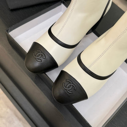 C 25 new butterfly bow short boots