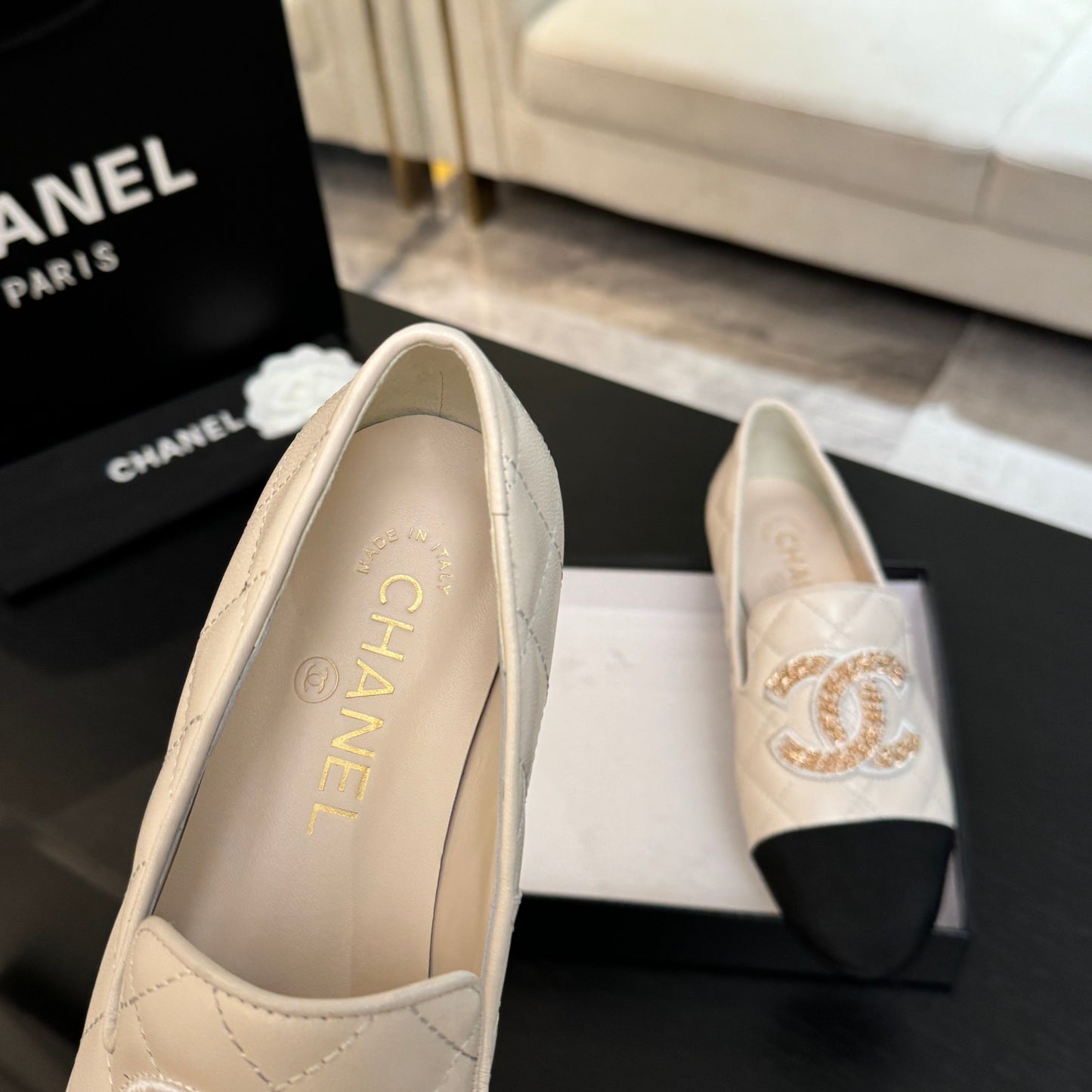 C 25 Linggelefu shoes(WHITE/BLACK/KHAKI)