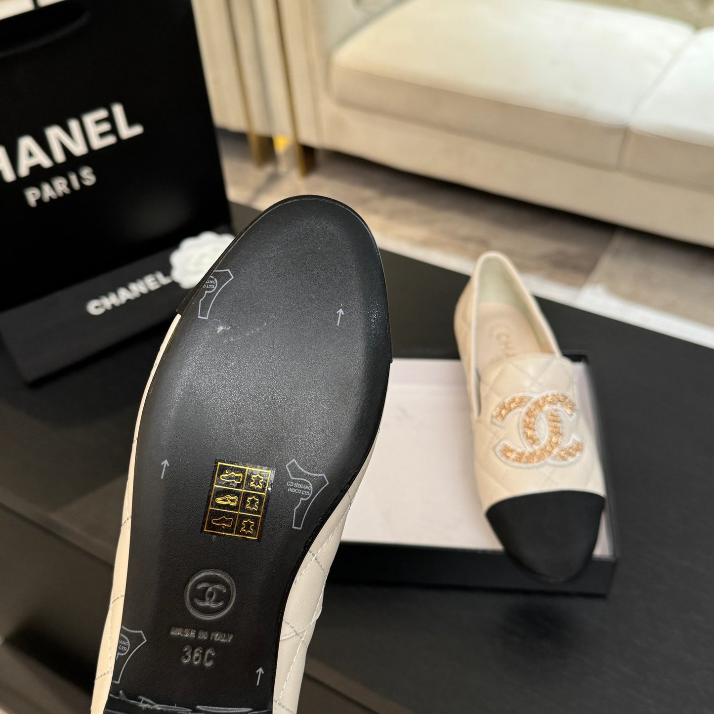 C 25 Linggelefu shoes(WHITE/BLACK/KHAKI)