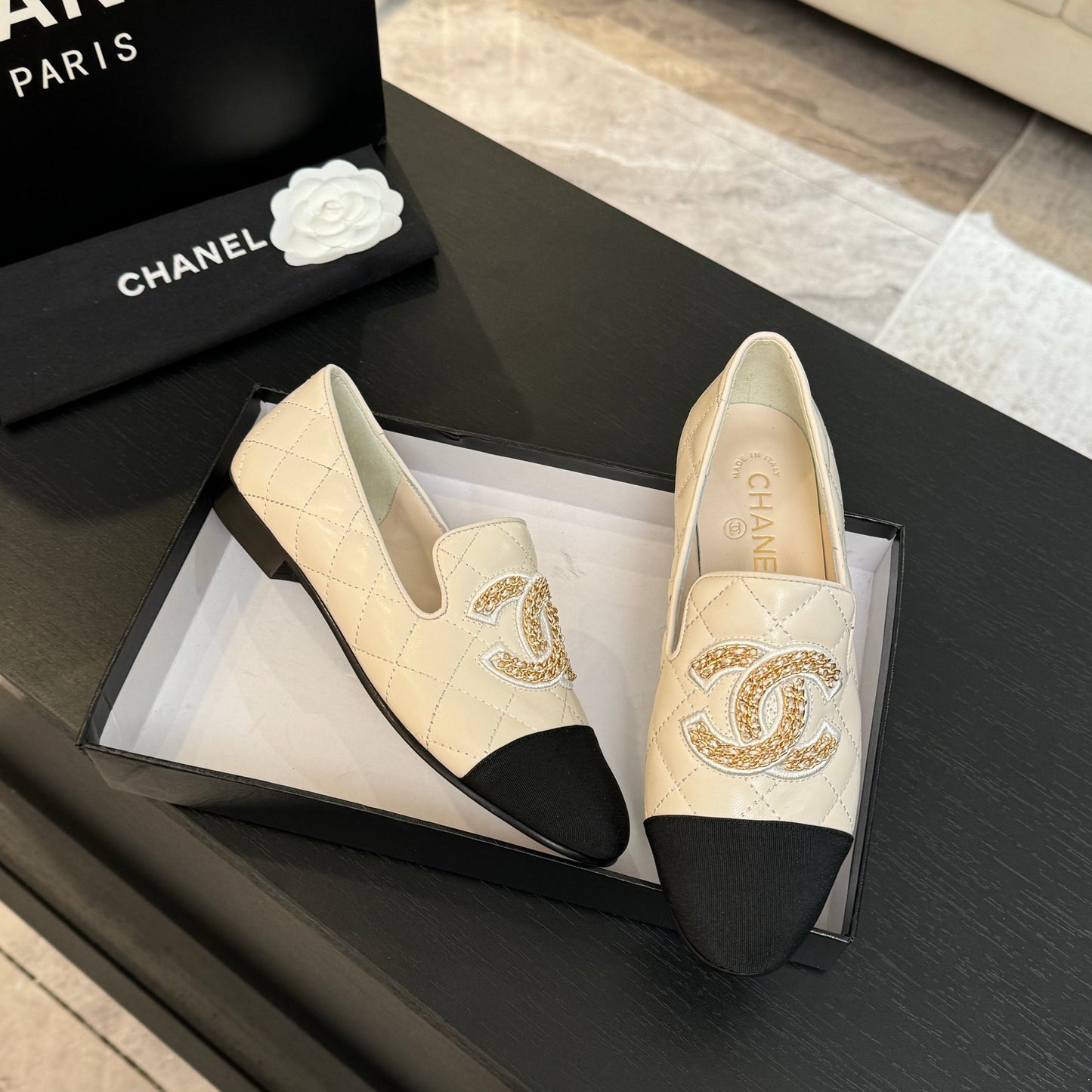 C 25 Linggelefu shoes(WHITE/BLACK/KHAKI)