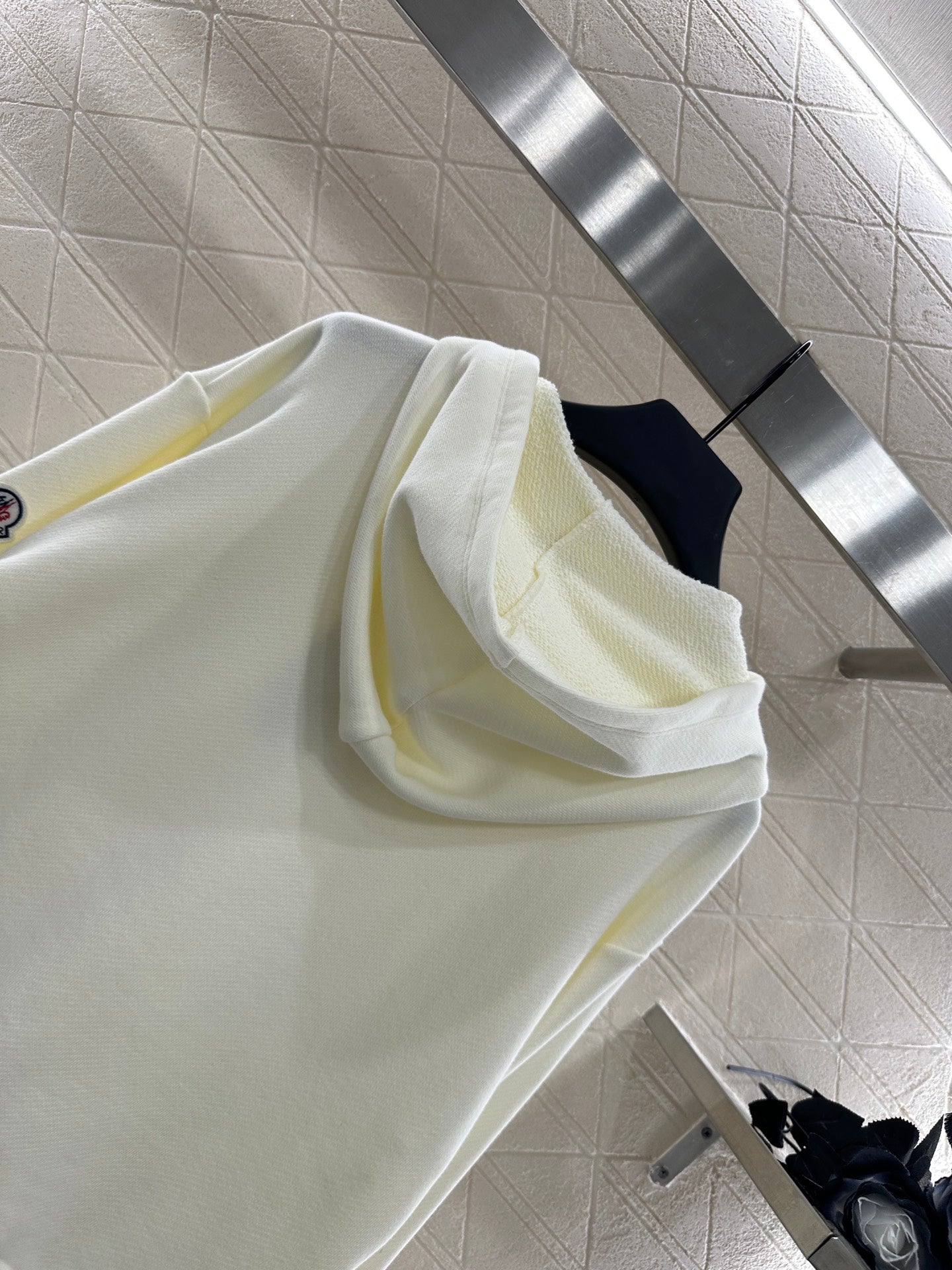 Mon 25 Hooded zip-up cotton sweatshirt
