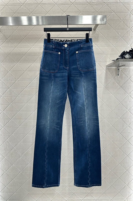 C 25 Distressed stretch jeans