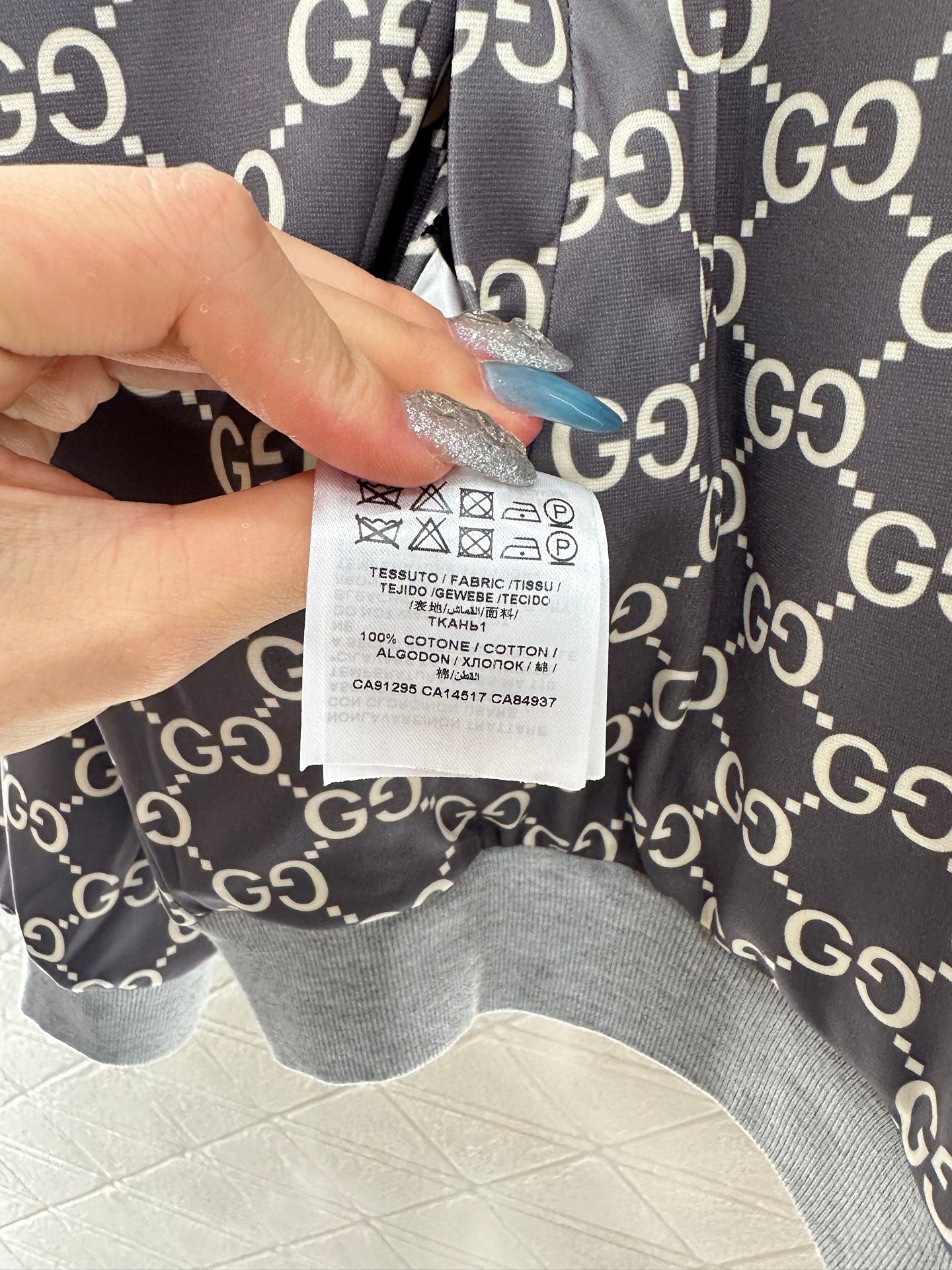 Gu 25 Double sided hooded jacket+long pants pure cotton set