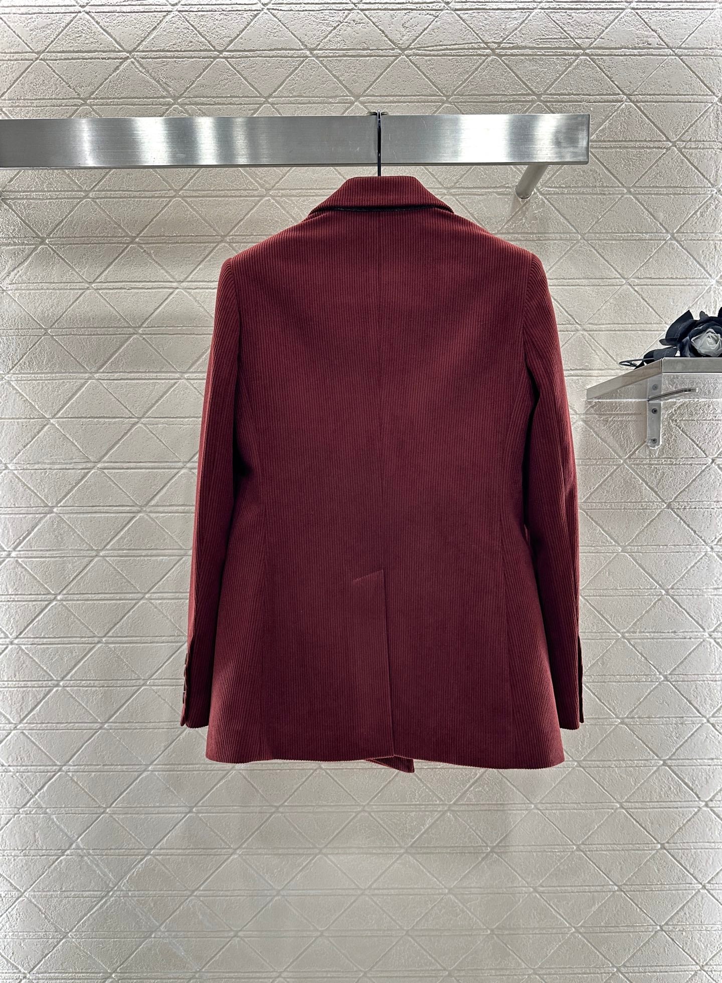 Bru 25 Corduroy lapel double breasted suit