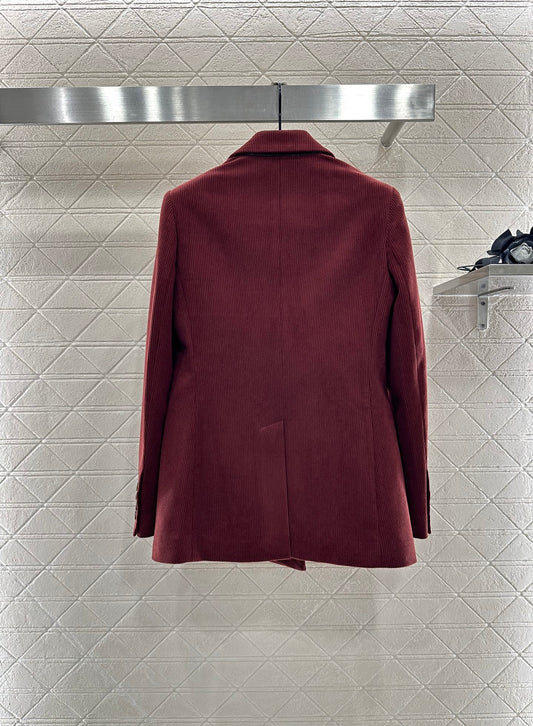 Bru 25 Corduroy lapel double breasted suit