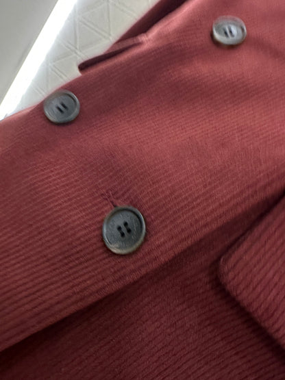 Bru 25 Corduroy lapel double breasted suit