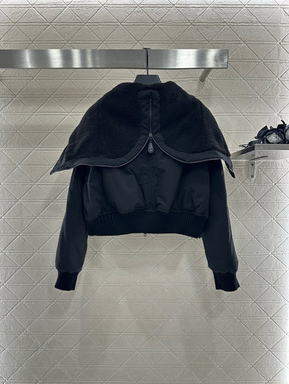 Di 25 Hooded zipper cotton jacket