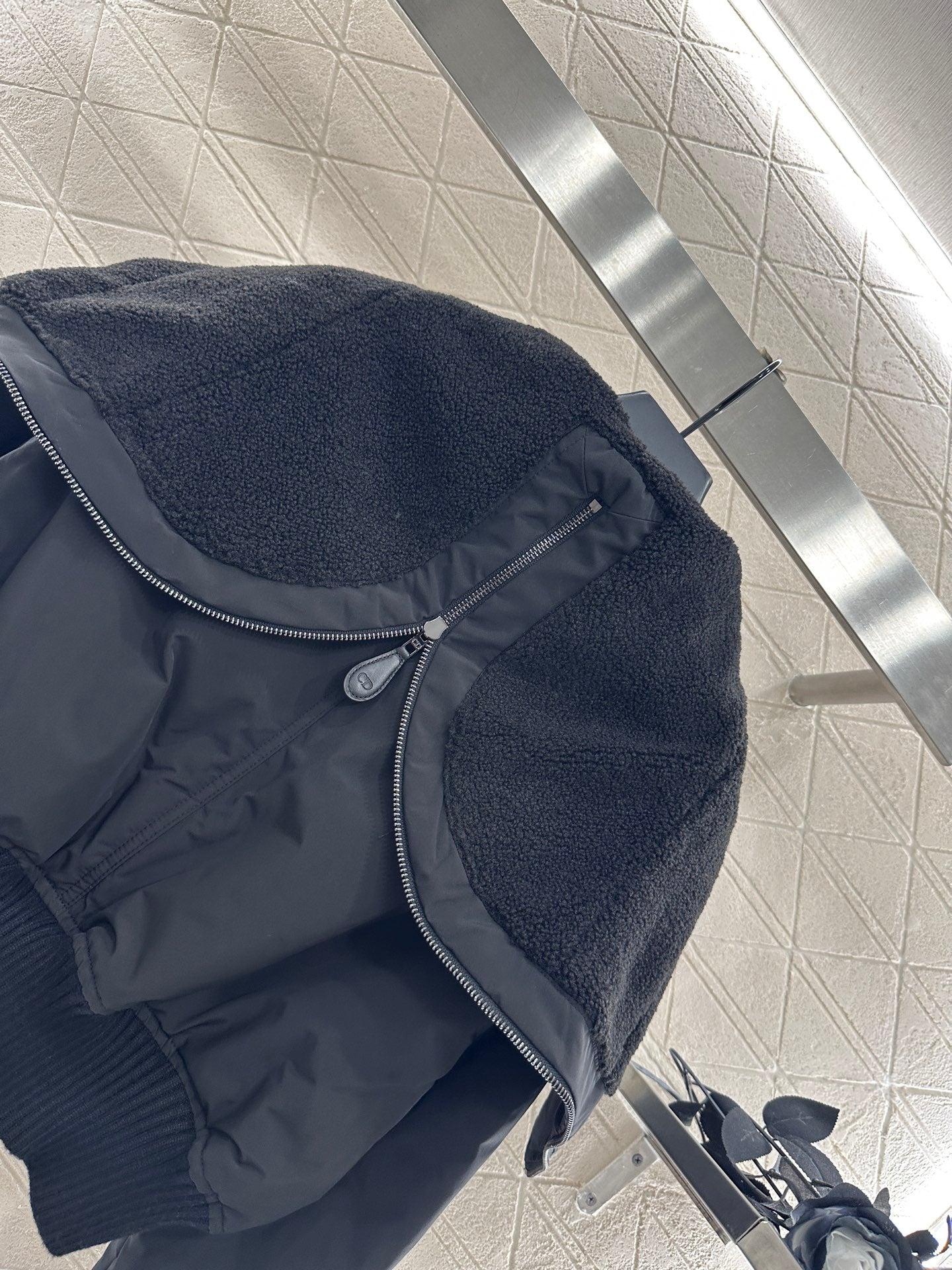 Di 25 Hooded zipper cotton jacket