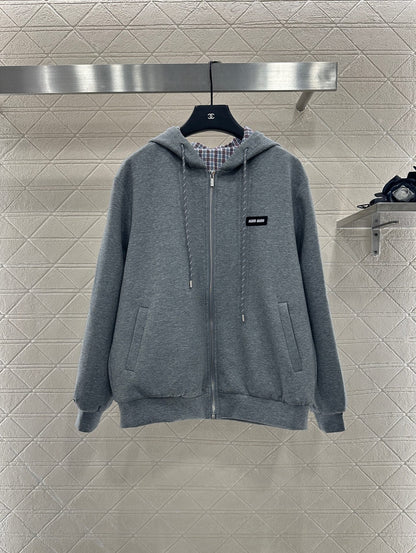 Mi 25 Double sided hooded jacket+long pants pure cotton set