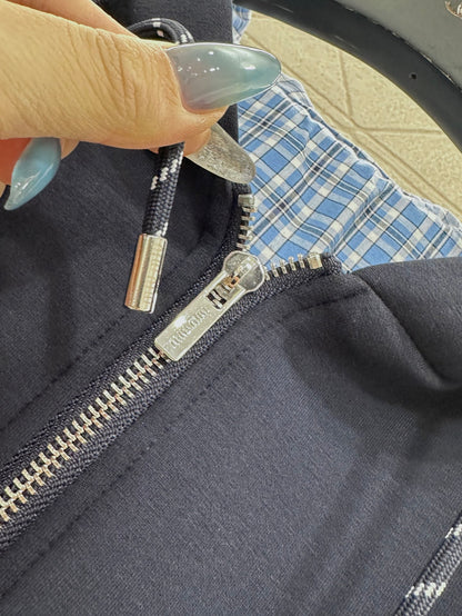 Mi 25 Double sided hooded jacket+long pants pure cotton set