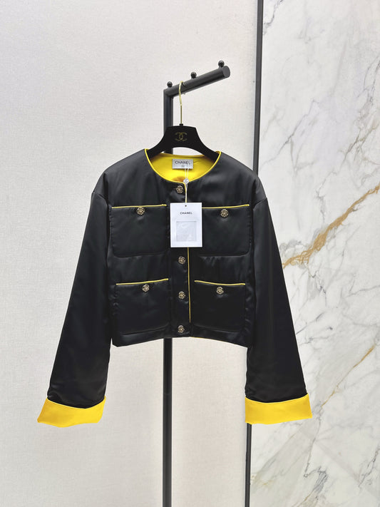 C 25 New round neck cotton jacket