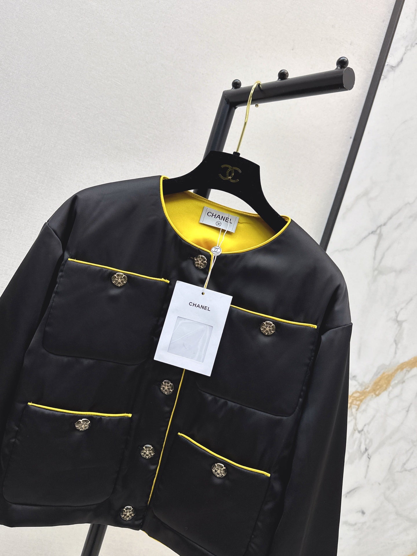 C 25 New round neck cotton jacket