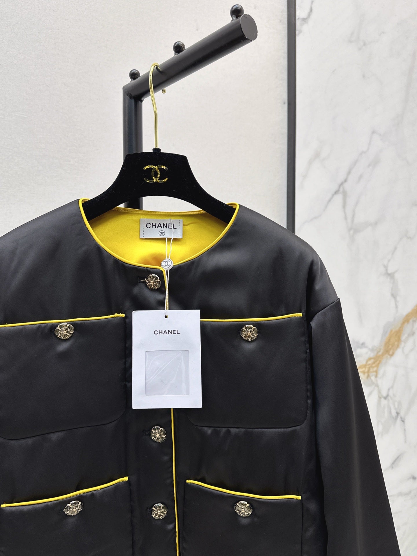 C 25 New round neck cotton jacket