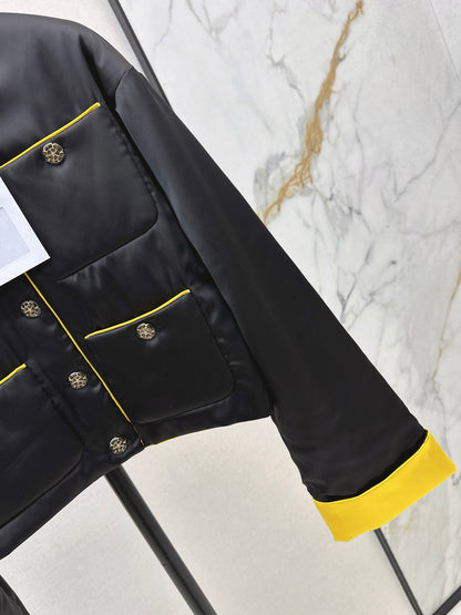 C 25 New round neck cotton jacket