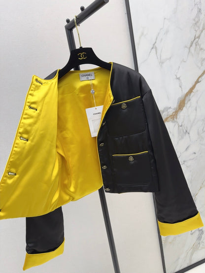 C 25 New round neck cotton jacket