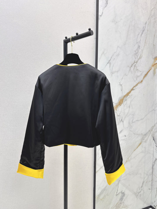 C 25 New round neck cotton jacket
