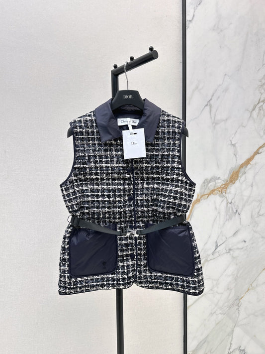 Di 25 New snowflake woven down vest jacket
