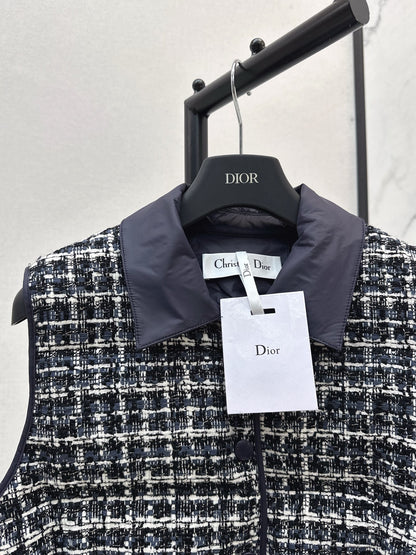 Di 25 New snowflake woven down vest jacket