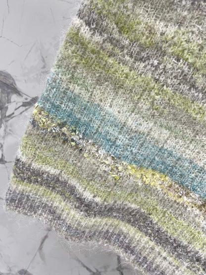 C 25 Gradient mohair vest