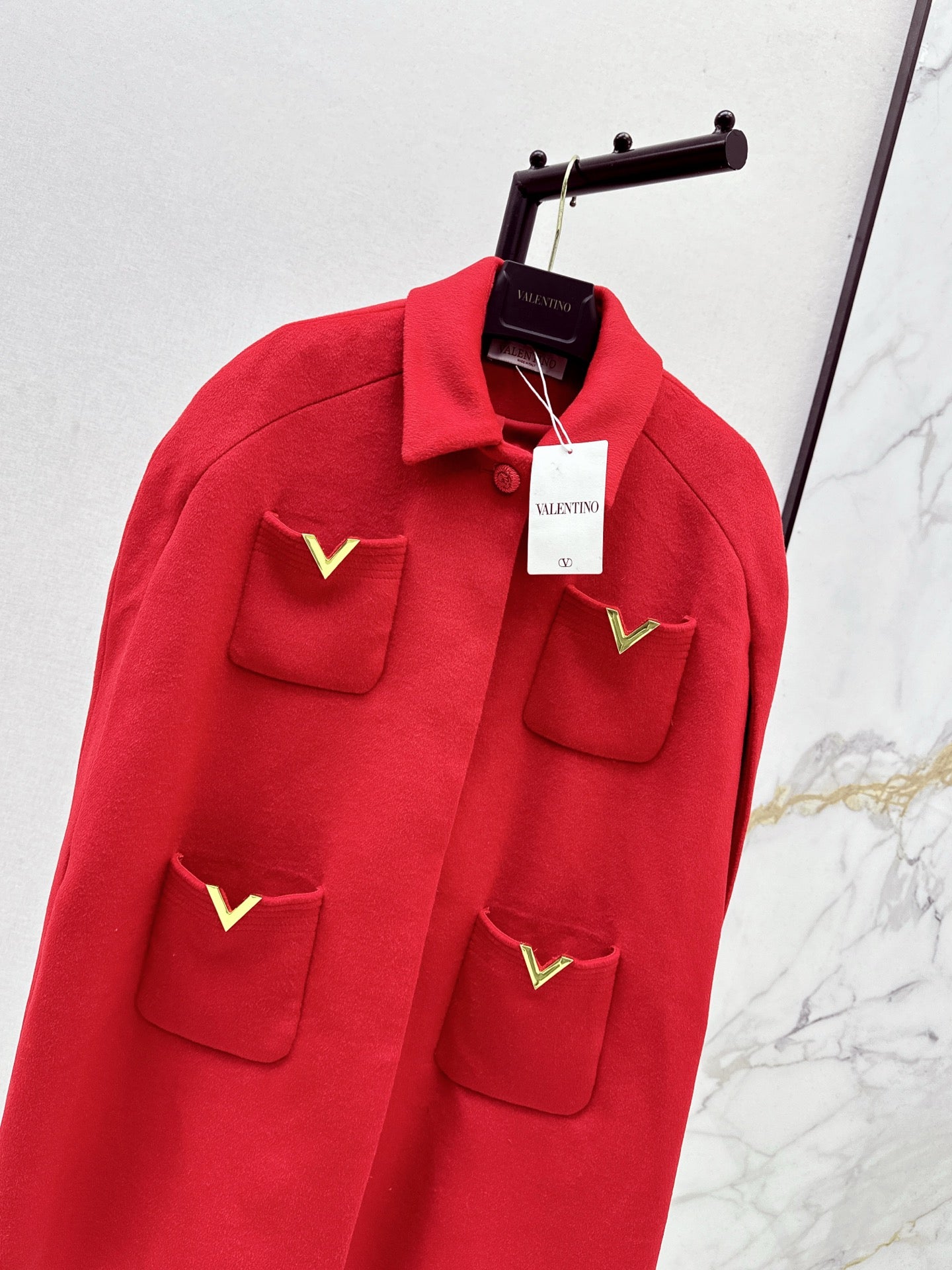 Val 25 New cape-style woolen coat
