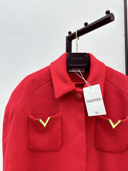 Val 25 New cape-style woolen coat