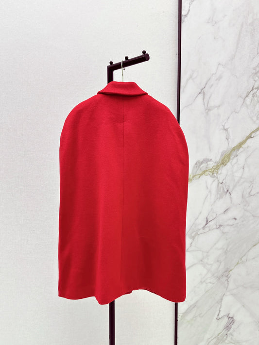 Val 25 New cape-style woolen coat