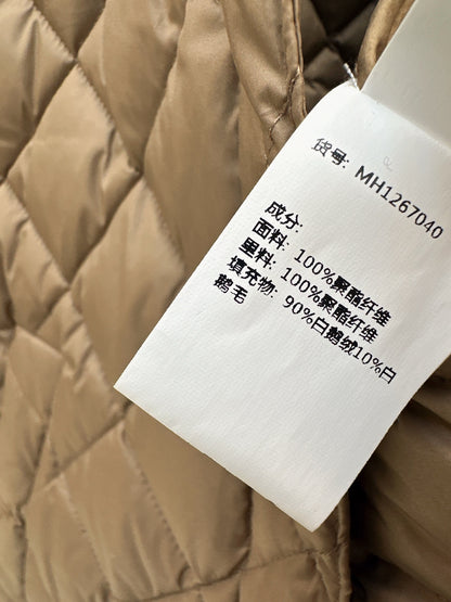Bru 25 New Diamond Hooded Down Vest Jacket