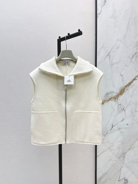 He 25 New wool cashmere vest jacket