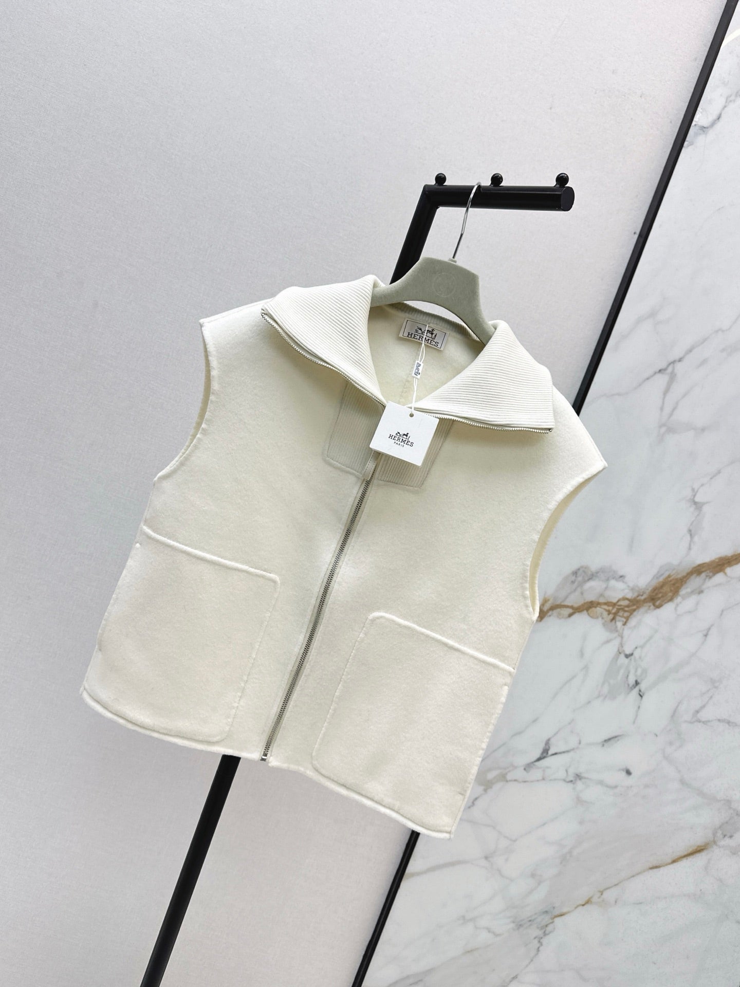 He 25 New wool cashmere vest jacket