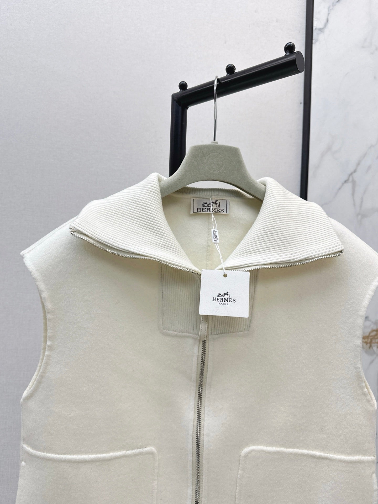 He 25 New wool cashmere vest jacket